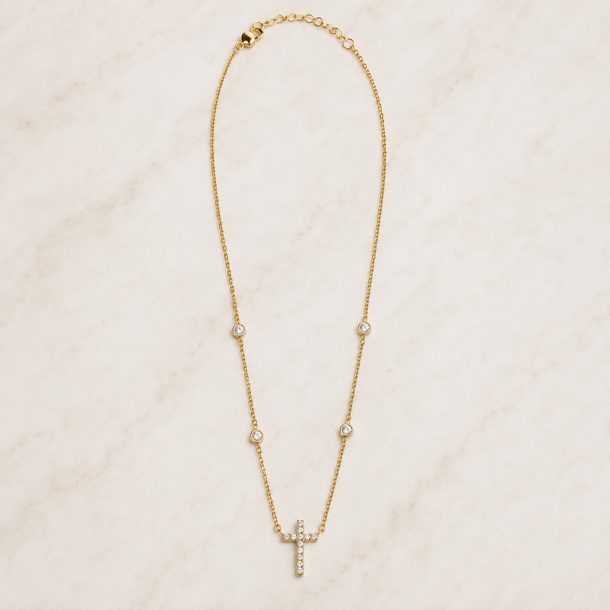 Grace Cross Necklace